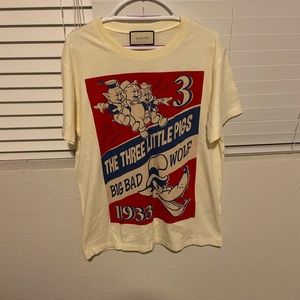 Gucci 3 Little Pigs Tee